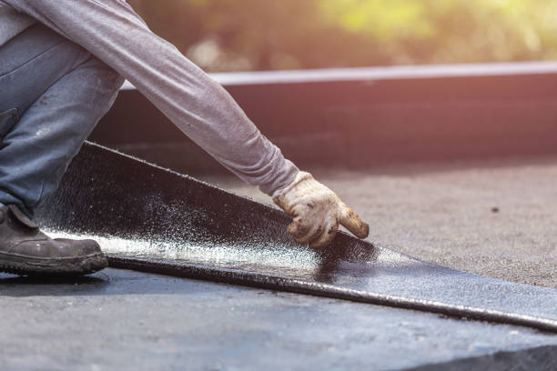 Professional Crawl Space Encapsulation technician working in Mulberry, NC